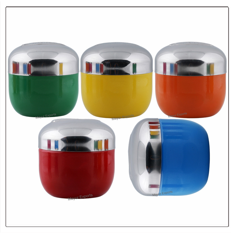 Stainless Steel Candy Canister Metal Kitchen Storage Canister with cover Kitchen Storage Jar