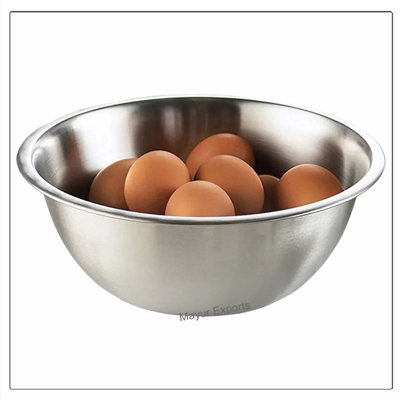 Stainless Steel Bowl Deep Mixing Bowl - 28 cm