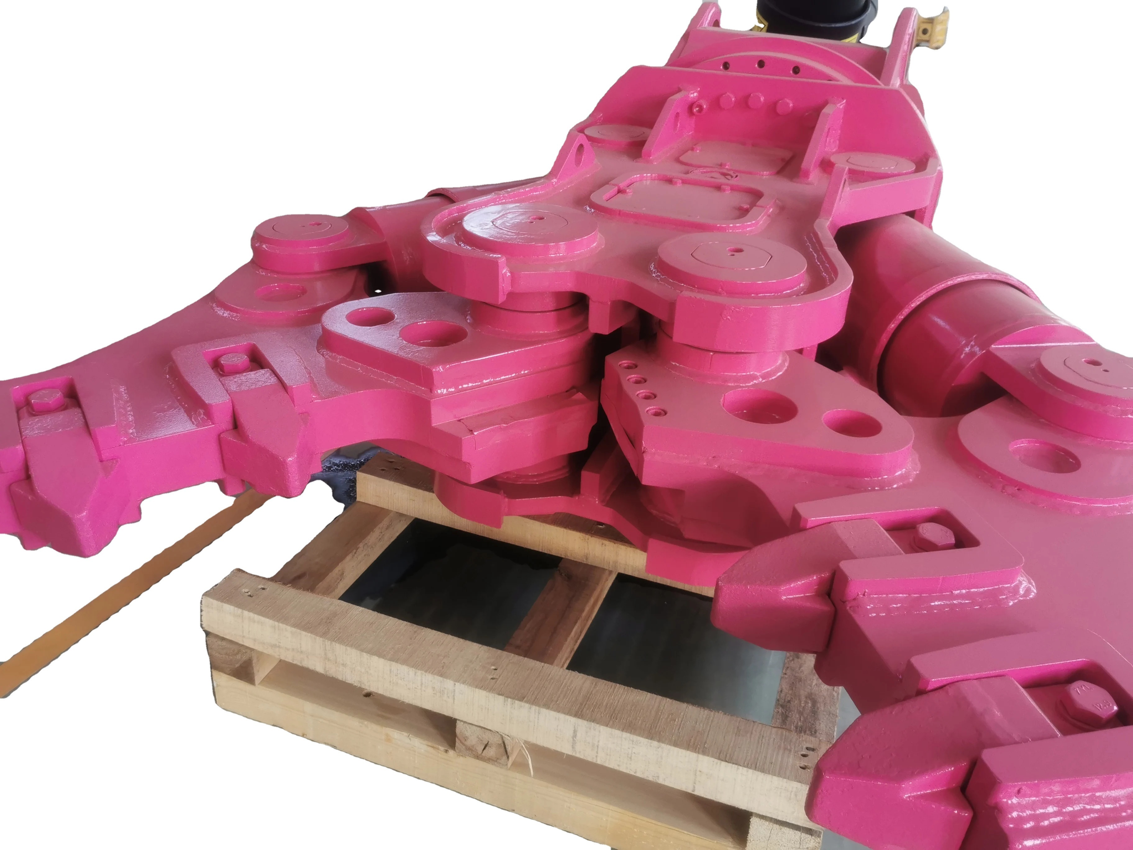 pink excavator hydraulic demolition shear mini 10 ton excavator shear