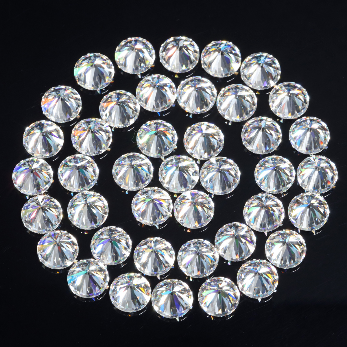 Wholesale Price GRA Certified Round Brilliant Moissanite Diamond Radiant Princess Marquise Oval Pear Emerald VVS Moissanite