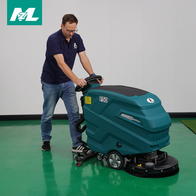 Industrial machine to clean floor electric manual floor scrubber dryer floor cleaning equipment