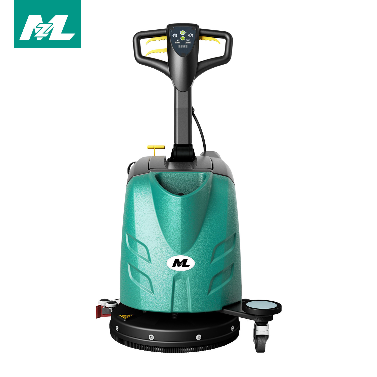 Commercial  Industrial Vacuum Scrubber Machine Walk Behind Marble Hand Floor Scrubbers