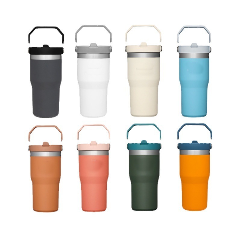 Reasonable price Stainless Steel Tumbler With Handle Lid Insulated Tumbler Double Wall Beer Mug