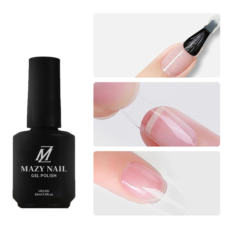 Private label high quality uv gel nail tip glue nail glue gel for tips