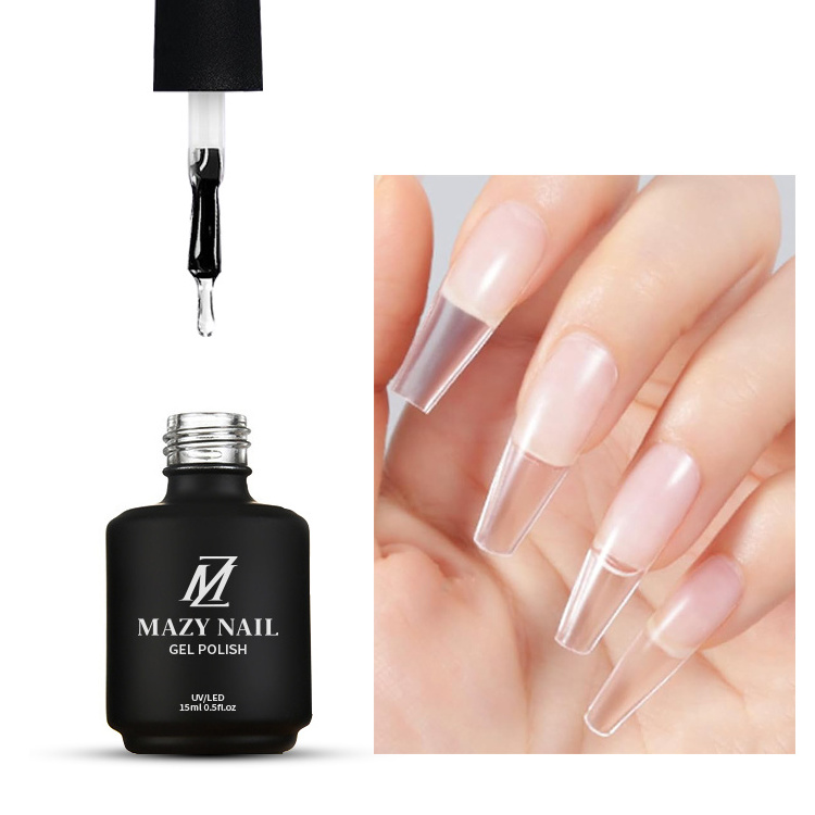 Private label high quality uv gel nail tip glue nail glue gel for tips