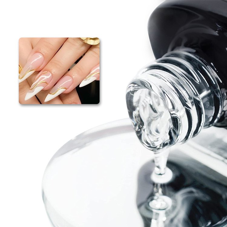 Nail Glue Gel Soak Off | Soft Gel Tips Adhesive, Nail Tips Glue Easy to Apply/Remove