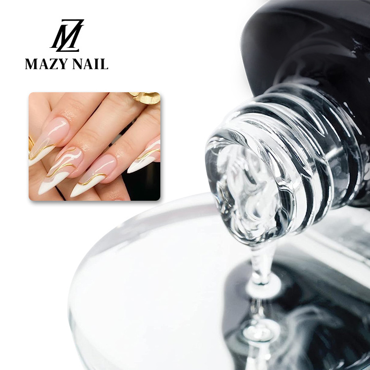 Extra Strong Nail Glue gel for Clear Press On Nail Tips Adhesive UV Nail Glue