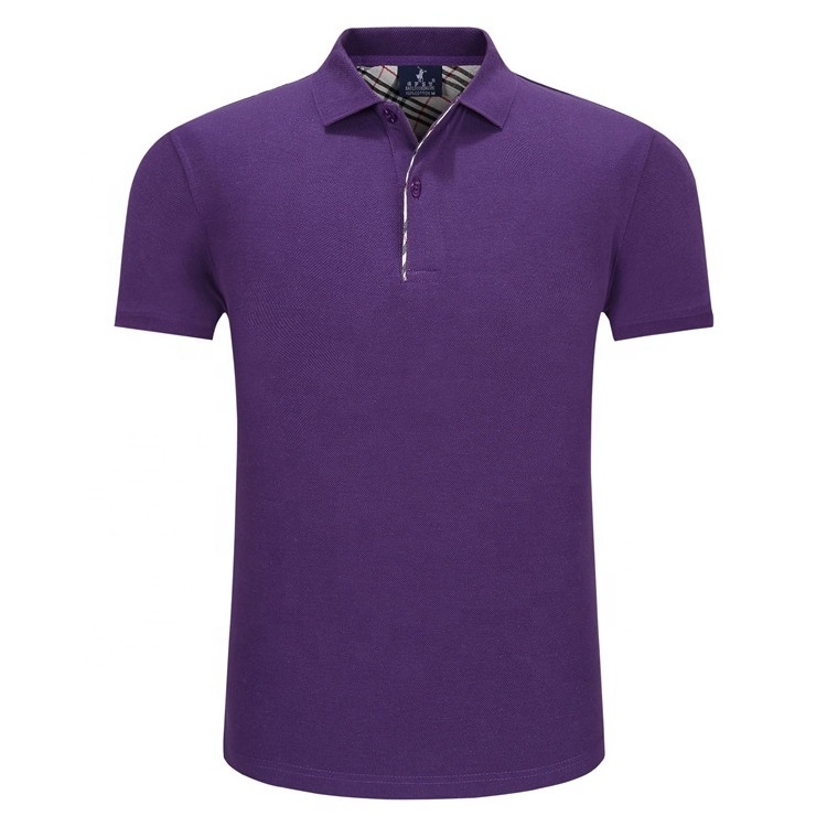 Wholesale New Design Men's Quick Dry Golf Organic Polyester Polo Shirts Fit streetwear short sleeve slim fit 100%cotton tees