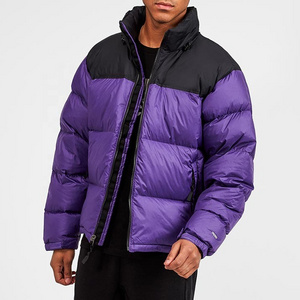 Top Quality Fashion Style Men Puffer Jacket Bubble Jacket Outwear Quilted Overcoat Hooded Bomber Quilted Jacket