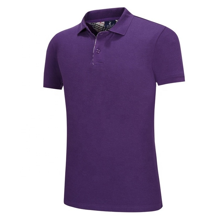 Wholesale New Design Men's Quick Dry Golf Organic Polyester Polo Shirts Fit streetwear short sleeve slim fit 100%cotton tees