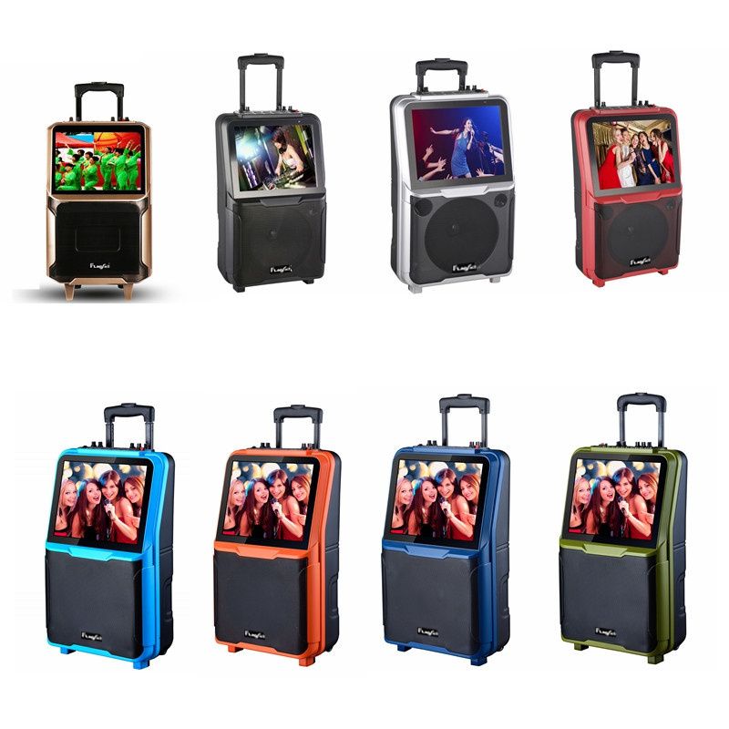 2024 New design Android 11 speakers DJ Music box high configuration but cheap price customization led lights speakers