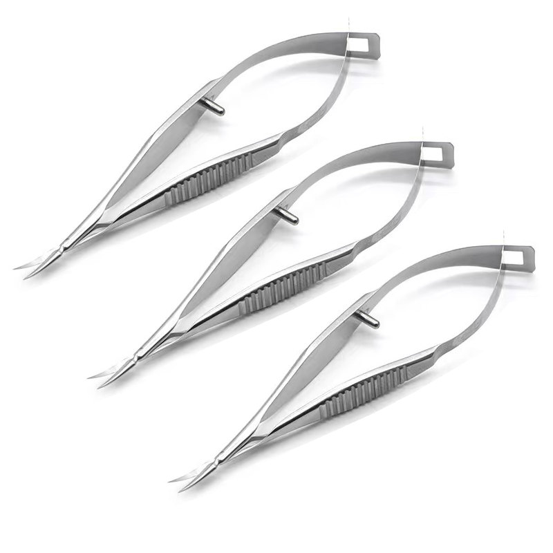 Nail Salon Professional Curved Nail Scissor Cuticle Nippers Manually Sharpened Tweezers