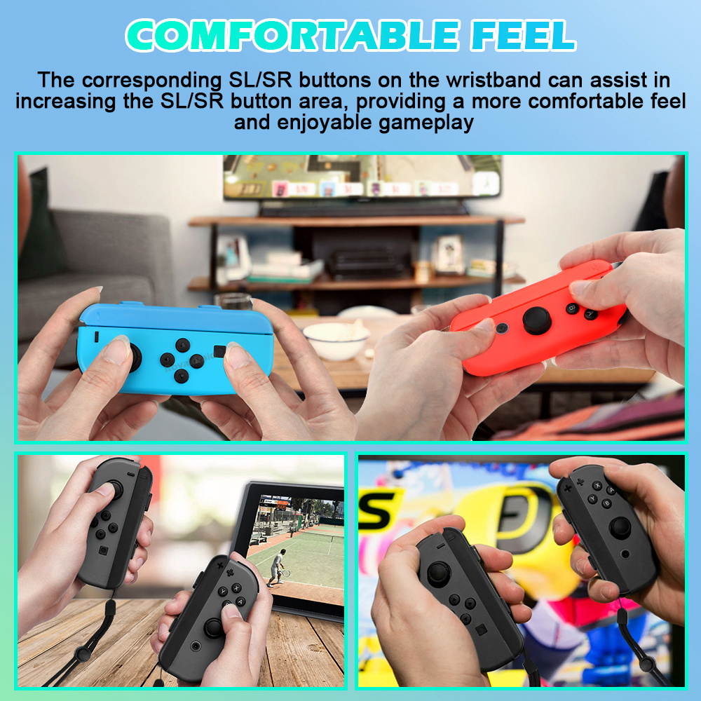 New For Nintend Switch Gamepad Controller Hand Rope Joycons Wrist Strap for Nintend Switch OLED Hand Wrist Strip Accessories