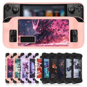 Multi-Colors Soft TPU Protective Case Shell For Steam Deck Silicon Non-slip Cover For Steam Deck game console Protector Case