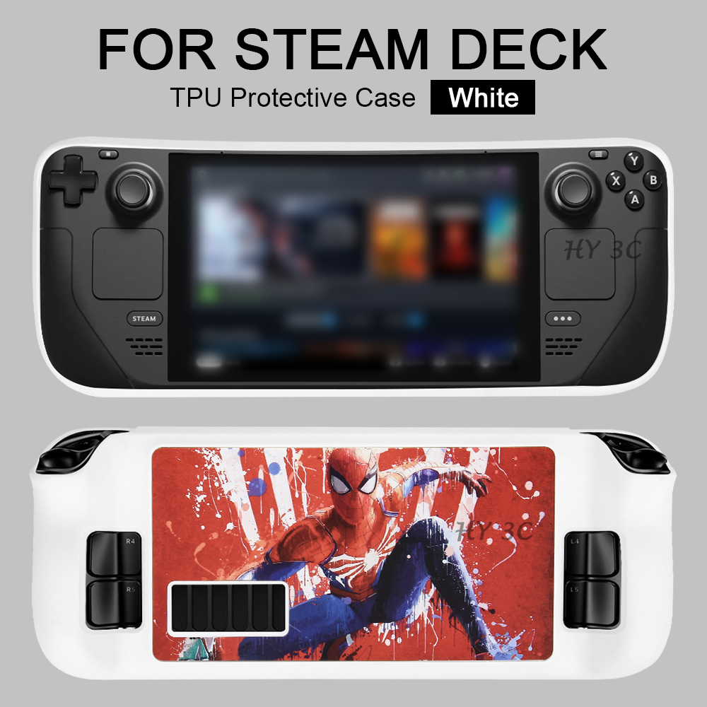 Multi-Colors Soft TPU Protective Case Shell For Steam Deck Silicon Non-slip Cover For Steam Deck game console Protector Case