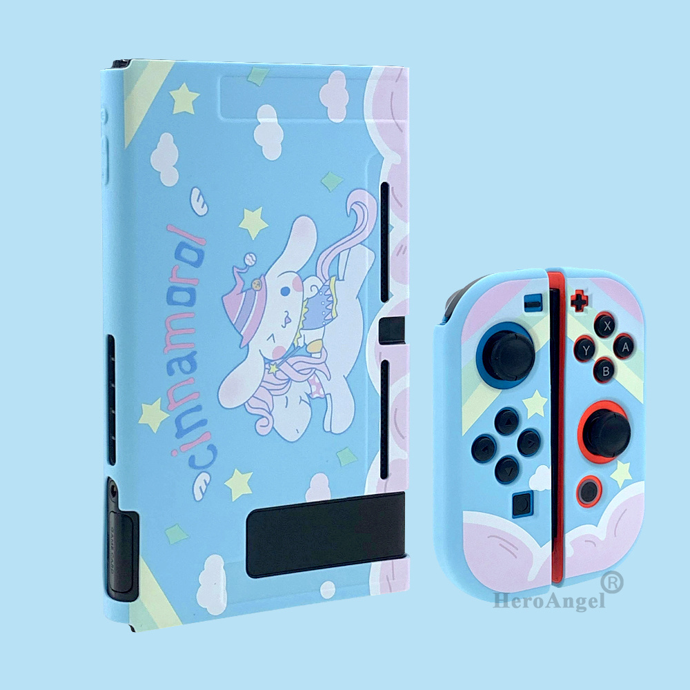 NEW Nintendoswitch Cute Case For Nitendo Nintend Switch Accessories Soft TPU Shell Cover for Nintendos Switch Skin Colorful