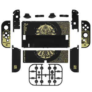 DIY Parts Portable Replacement Shell for Nintendo Switch Oled Back Cover & Joy-con Case Repair Housing Case Accessories