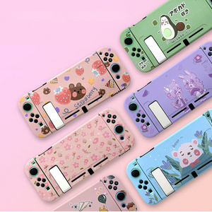 NEW Nintendoswitch Cute Case For Nitendo Nintend Switch Accessories Soft TPU Shell Cover for Nintendos Switch Skin Colorful