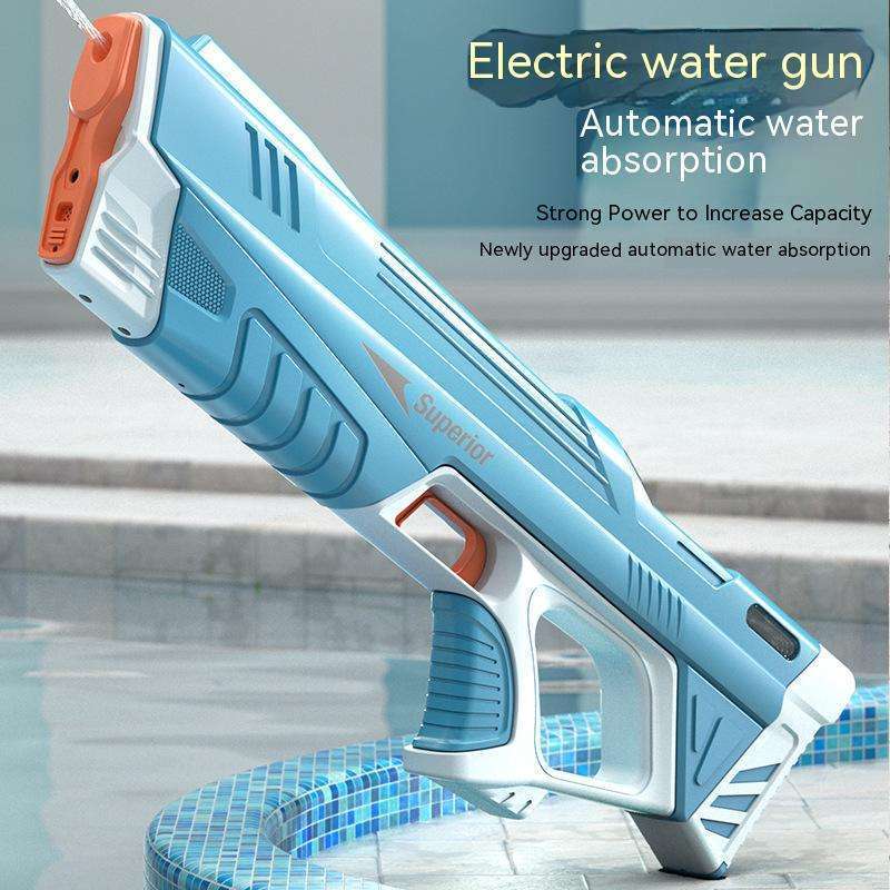 Hot wholesale price children's electric toys automatic suction water gun beach pool long-distance shooting toys