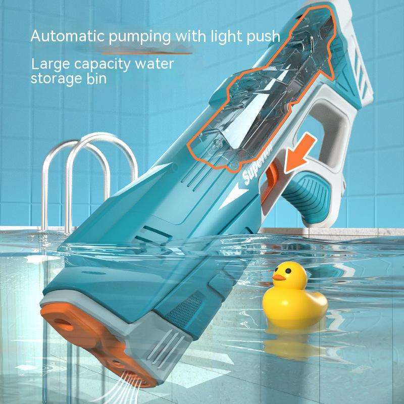 Hot wholesale price children's electric toys automatic suction water gun beach pool long-distance shooting toys