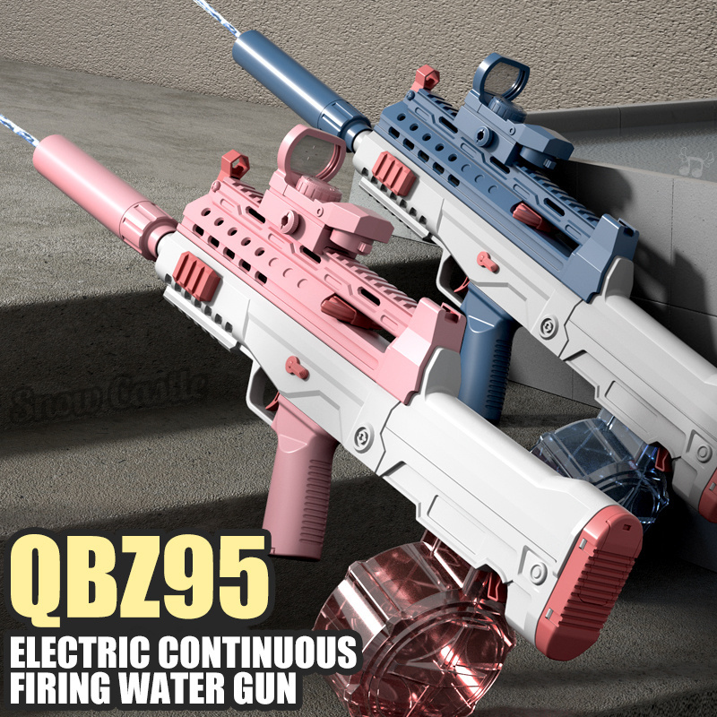 2023 NEW QBZ95 Electronic Water Gun for Kids - Interactive Play for Summer Fun with Electric Function