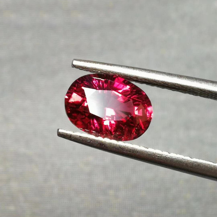 SGARIT high quality beautiful pinkish red loose gemstone for jewelry 2.06ct unheated natural ruby