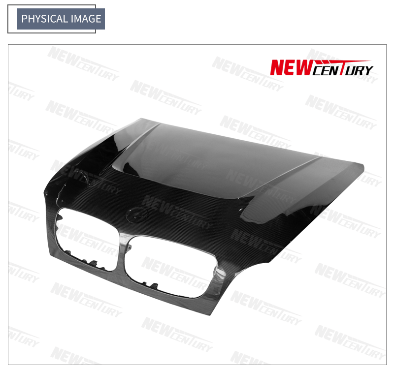 Suitable for 2008-2012 BMW X6 E71 E70 modified carbon fiber engine hood, car specific engine hood