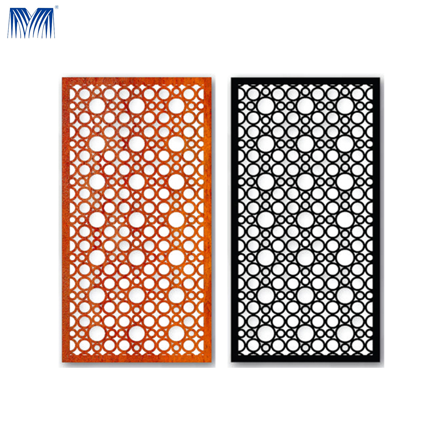 Exterior fencing designs decorative cutting cast leaf used for safety balcony art aluminium wall fence panels laser cut