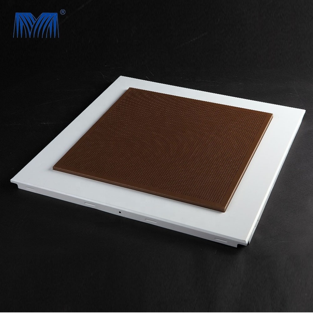 drop interior decoration access design tiles composite mineral wool for plaster acoustic false panel aluminum ceiling board