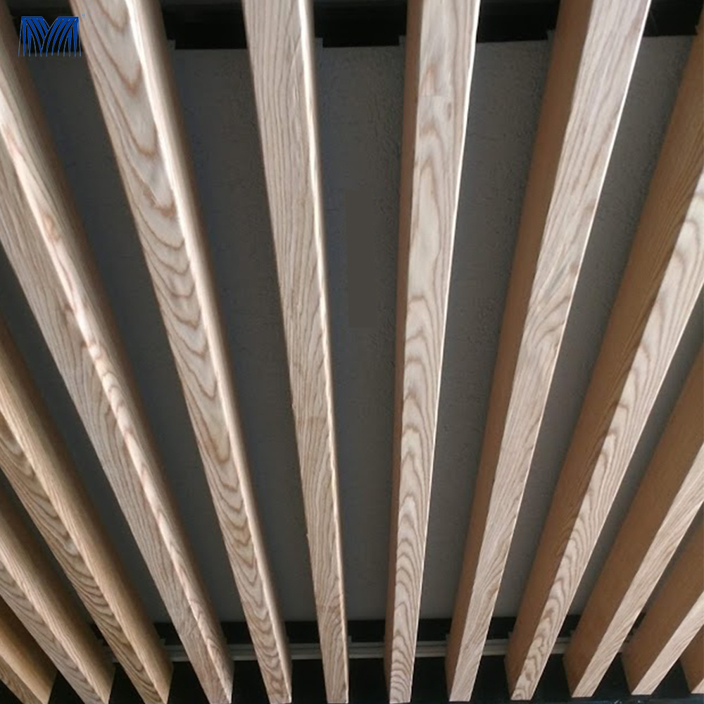 Metal Strip Aluminum Decor Linear Ceiling Manufacturer 0.4-2.0mm Aluminum u Shape Metal Open Ceiling Curtain Baffle Ceiling