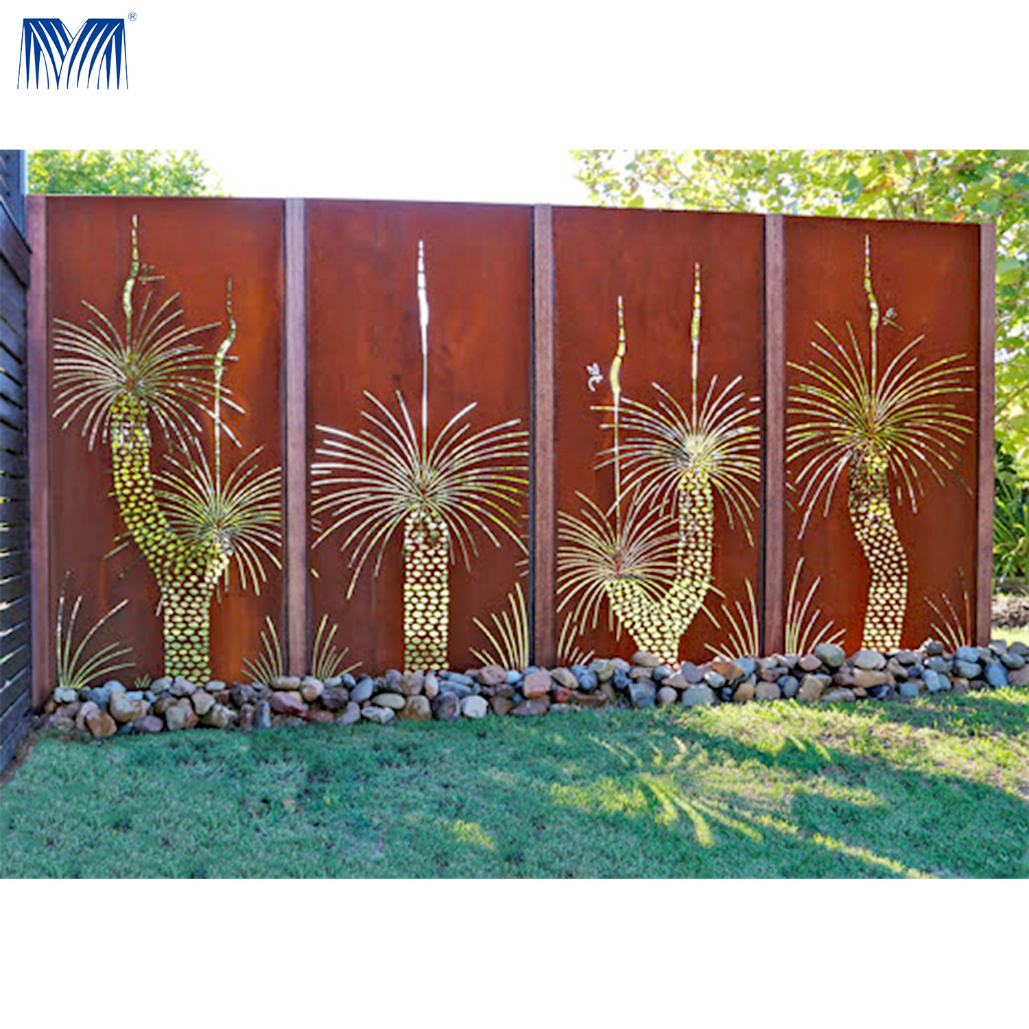 Holder hamptons  post  cast iron  panel modern gate  design mini garden  concrete fencing with post privacy screen fence