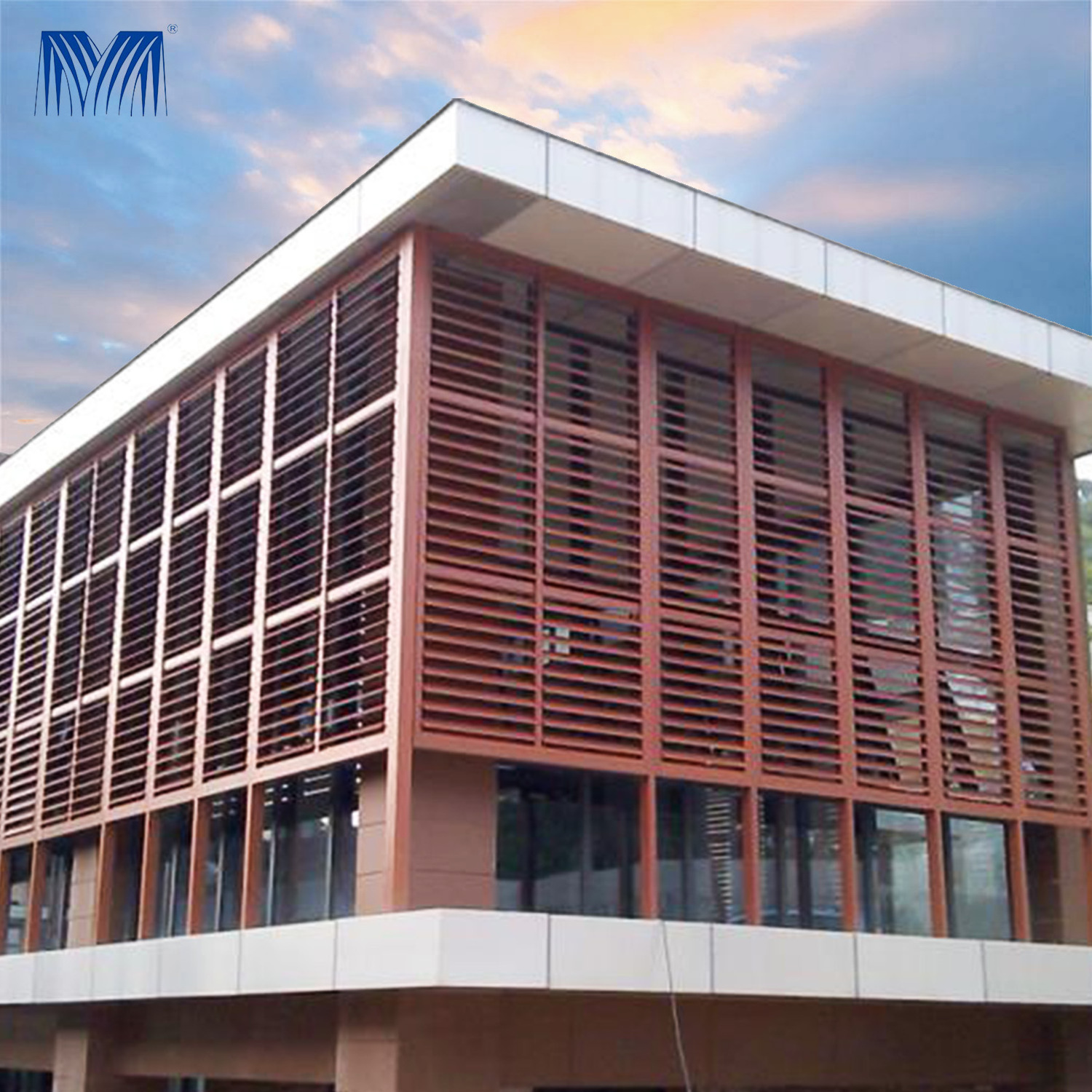 Facade from china louver vertical wholesale exterior aluminium bahama metal plantation for window air conditioner cover shutter