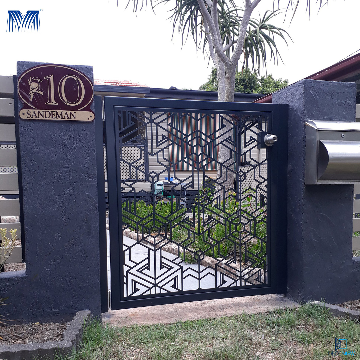 Metal main door home gates gold glide hardware for house door laser cut designs garden fireplace fence aluminum electric gate