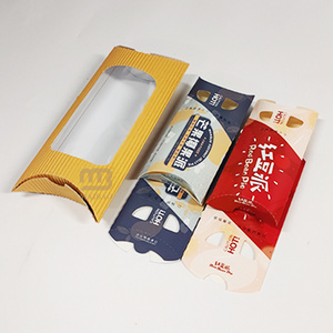 Yellow Carton Shawarma Roll-box Cardboard Customized Printed Takeaway Packing Apple Fruit Pillow Pie Box