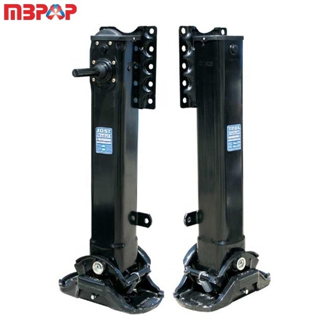 MBP Auto Part T Shoe 16t 28t Semi Trailer Axles Truck Landing Gear Leg For Jost Fuwa Saf Holland