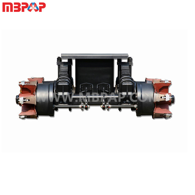 MBPAP 24T 28T 32T Spoke Axle Trailer Bogie Semi Trailer Bogie Axles For Sale