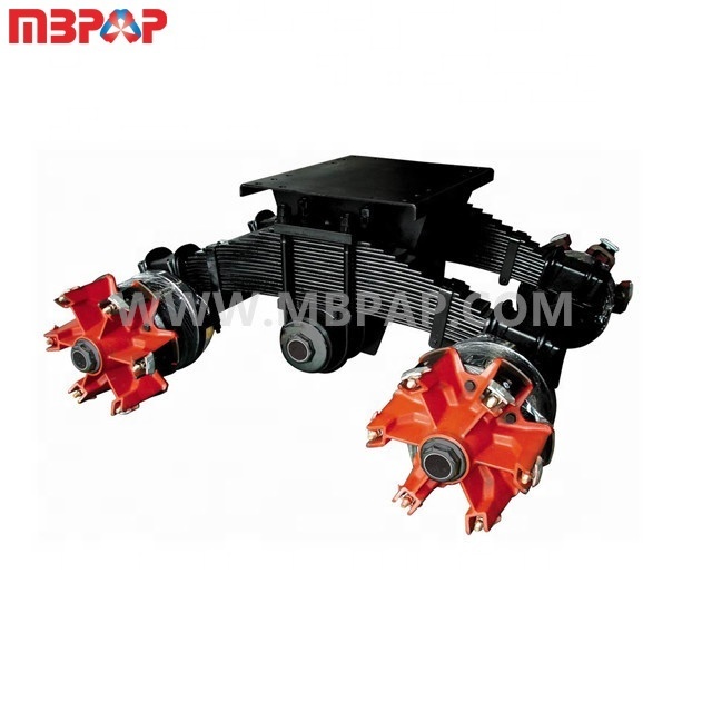 Bogie Suspension Axles 24T 28T 32T Super 25T 30T 35T 36T Bogie Truck Trailer Axle Suspension