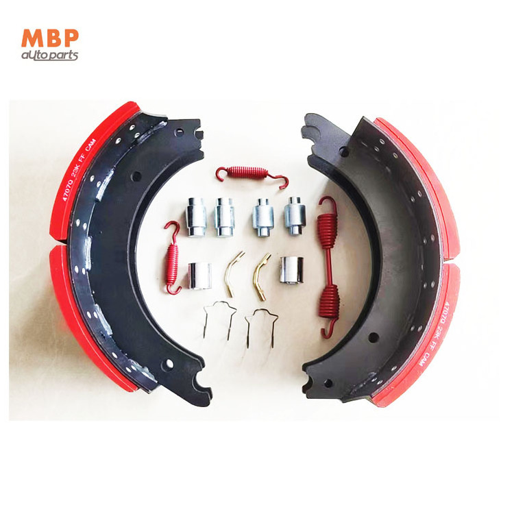 Factory Price 4707 4709 4515 Truck Trailer Brake Shoe Kits Brake Shoe Assy Set  For Sale