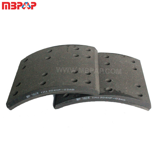 MBPAP Fruehauf 13T On Sale Factory Price 19036 19037 4515 4705 BC36 BC37 Brake Lining