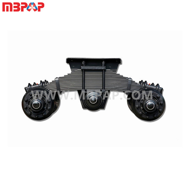 MBPAP 24T 28T 32T Spoke Axle Trailer Bogie Semi Trailer Bogie Axles For Sale