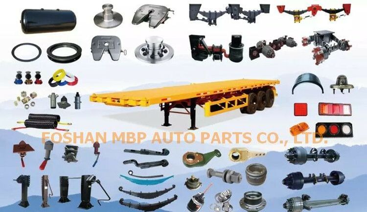 Heavy-duty Trailer Truck BPW FUWA L1 HJ HOS York Jost Truck Trailer Spare Parts Axle Parts Suppliers