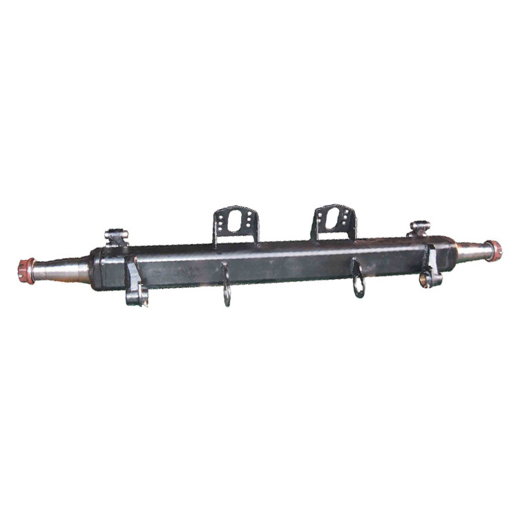 Foshan MBP Auto Parts Factory Low Price L1 Square 150MM Round127MM 8T/12T 13T/14T/16T/20T Trailer Axle Shaft Axle Beam Axle Tube