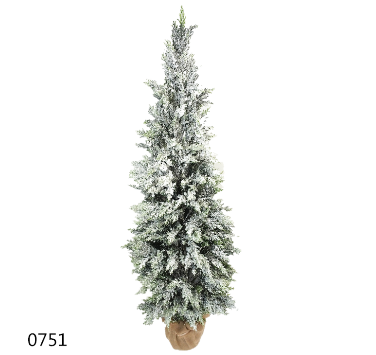 Wholesale Christmas Decorations Flocking Christmas Tree Snow tree