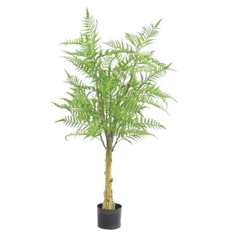 90cm  Factory Low Price Indoor Decor Natural Touch Artificial Palm Tree Leaves 7249