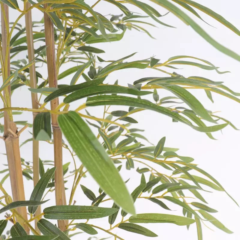 Hot selling 9 poles 140cm artificial bamboo plant bonsai green plant indoor and outdoor artificial plants