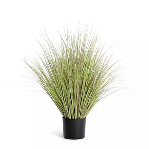 New Product Artificial Grass Flowering Pot Onion Grass Artificial Onion Grass