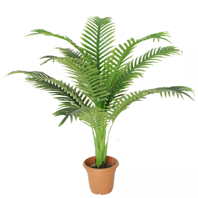 New Product Chinese Fan Palm Design Of Tropical Simulated Plant Wedding Decoration Garden Palm Tree Artificial