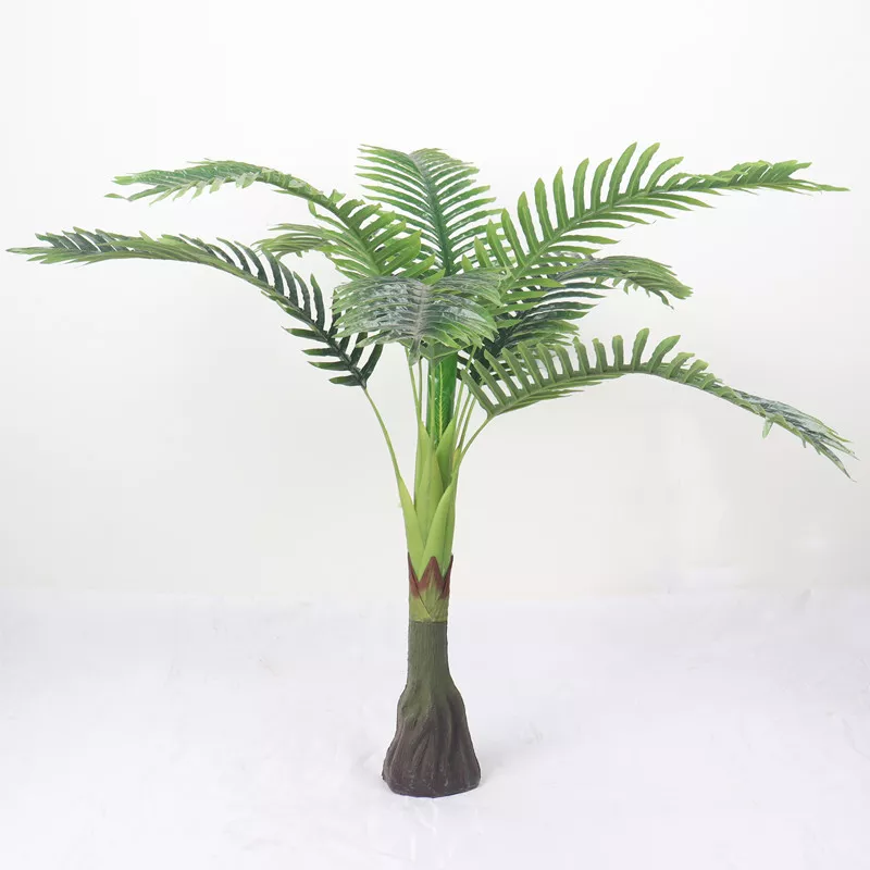 New Product Chinese Fan Palm Design Of Tropical Simulated Plant Wedding Decoration Garden Palm Tree Artificial