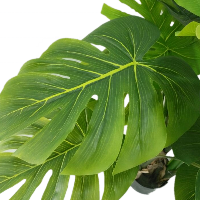 125CM Wholesale monstera artificial tropical bonsai plant tree