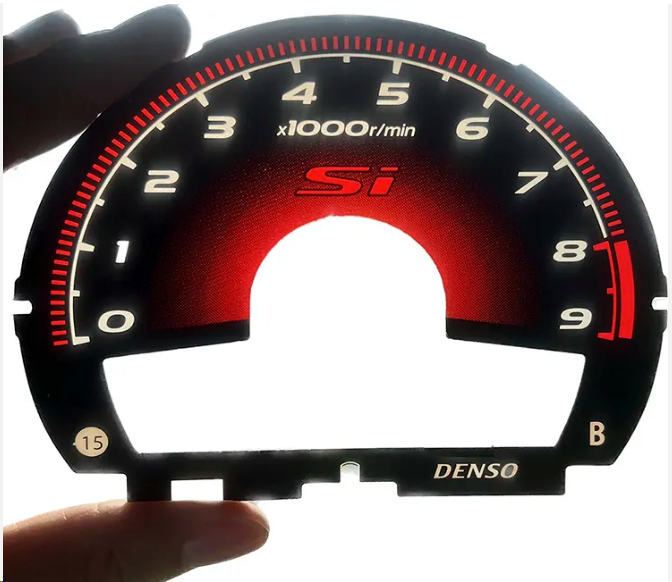 High Quality Speedometer Electric Car Dashboard Dials Suppliers and Manufacturers of Screen Printing Display Chevrolet MBR 680